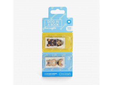 Mustard Dog in a Book