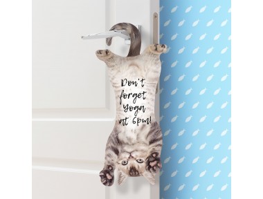 Mustard Cat Asılabilir Notluk