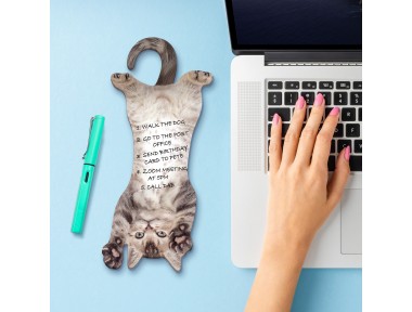 Mustard Cat Asılabilir Notluk