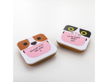 Mustard Crazy Cat Yapışkan Not Kağıdı