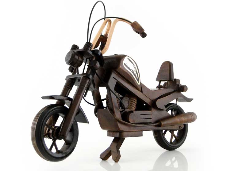 El Yapımı Ahşap Motosiklet El Yapımı Ahşap Motosiklet