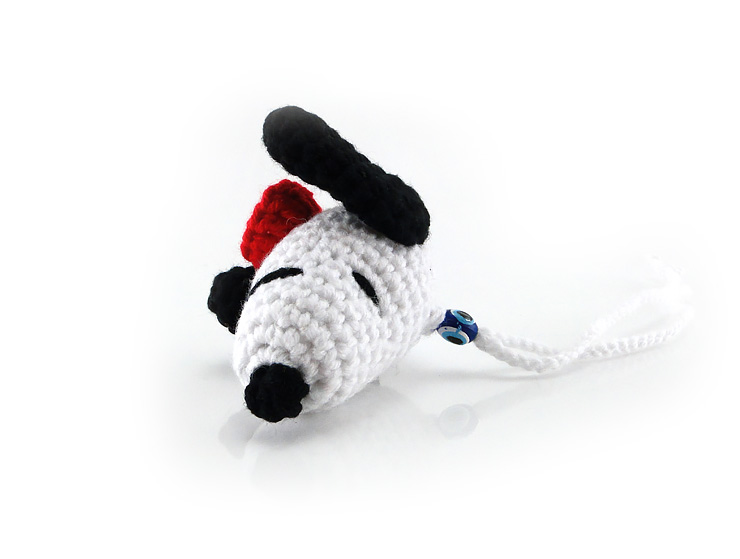 El Örgüsü Snoopy Araba Süsü 