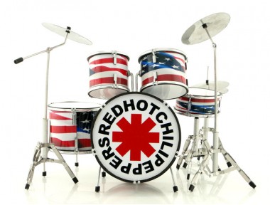Red Hot Chili Peppers Mini Bateri Seti Red Hot Chili Peppers Mini Bateri Seti