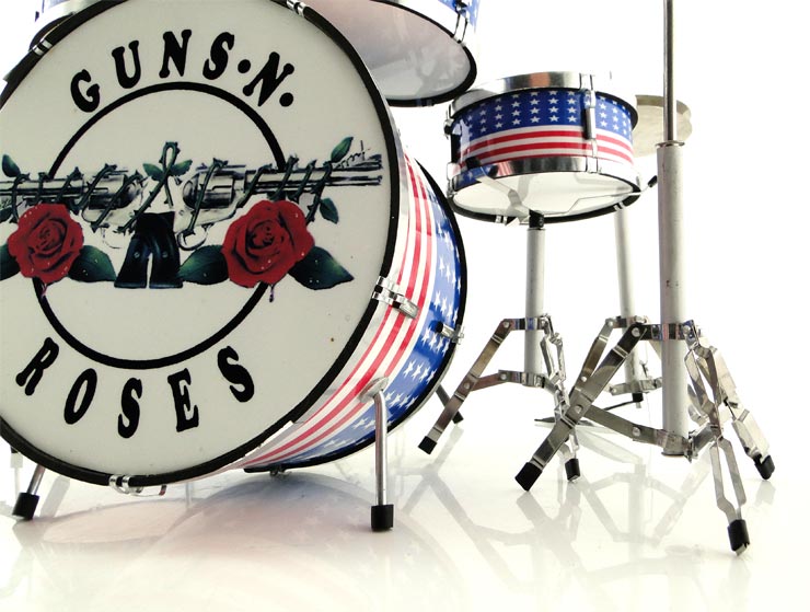 Guns'n Roses Mini Bateri Seti (Büyük Boy) Guns'n Roses Mini Bateri Seti (Büyük Boy)
