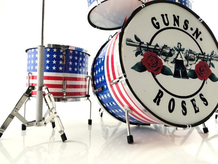 Guns'n Roses Mini Bateri Seti (Büyük Boy) Guns'n Roses Mini Bateri Seti (Büyük Boy)