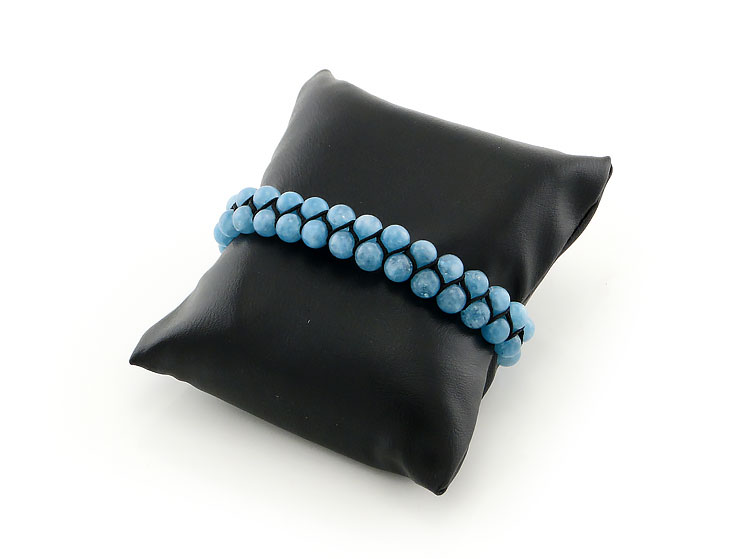 Braid Aquamarine Doğal Taş Bileklik Braid Aquamarine Doğal Taş Bileklik