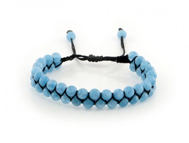Braid Aquamarine Doğal Taş Bileklik Braid Aquamarine Doğal Taş Bileklik