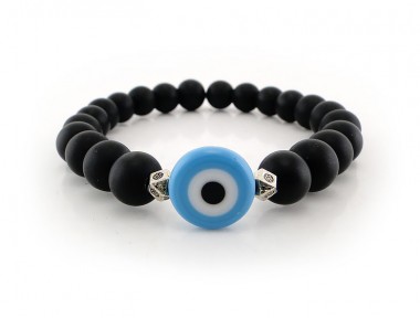 Onyx Nazarlık Bileklik (Mavi)