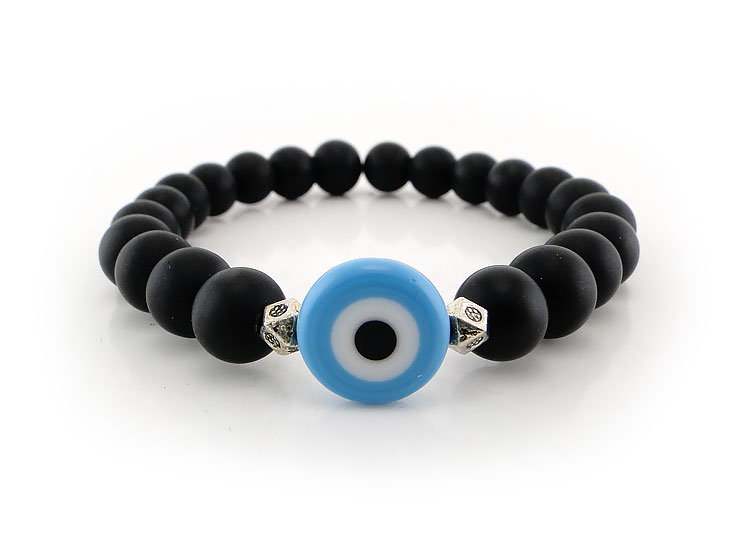 Onyx Nazarlık Bileklik (Mavi) Onyx Nazarlık Bileklik (Mavi)