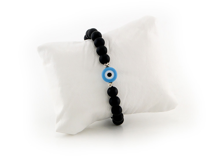 Onyx Nazarlık Bileklik (Mavi) Onyx Nazarlık Bileklik (Mavi)