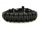 Düdüklü Paracord Bileklik (Siyah) Düdüklü Paracord Bileklik (Siyah)