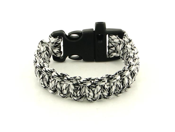 Düdüklü Paracord Bileklik (Beyaz) Düdüklü Paracord Bileklik (Beyaz)
