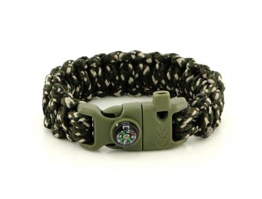 Survival Paracord Bileklik (Kamuflaj) Survival Paracord Bileklik (Kamuflaj)