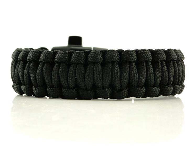 Survival Paracord Bileklik (Siyah) Survival Paracord Bileklik (Siyah)