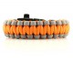 Survival Paracord Bileklik (Turuncu Gri) Survival Paracord Bileklik (Turuncu Gri)