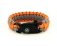 Survival Paracord Bileklik (Turuncu Gri) Survival Paracord Bileklik (Turuncu Gri)