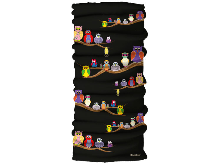 Blackfish Owl Bandana (Siyah)