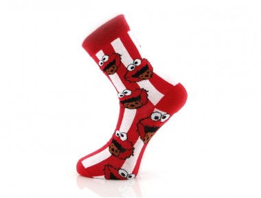 Kurabiye Canavarı Çorap (Kırmızı)