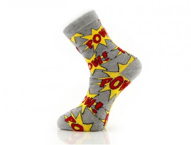 Pow Çorap (Gri)