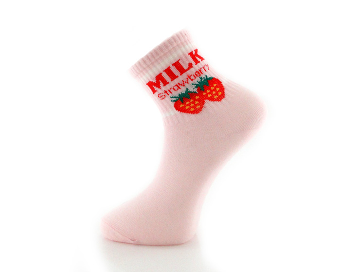 Milk Çorap (Çilek)