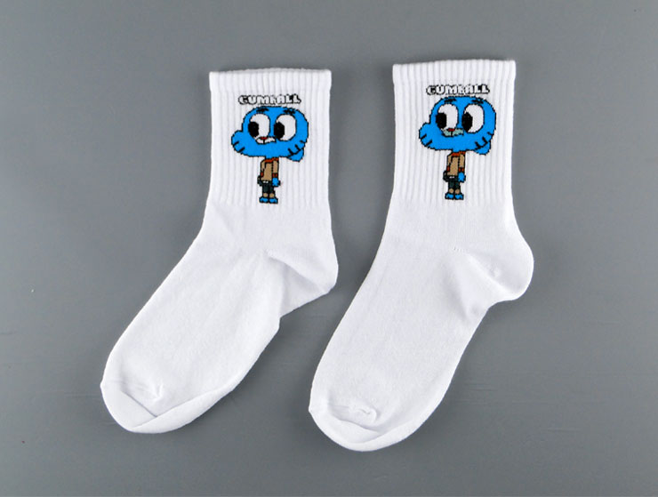 Gumball Çorap (Beyaz)