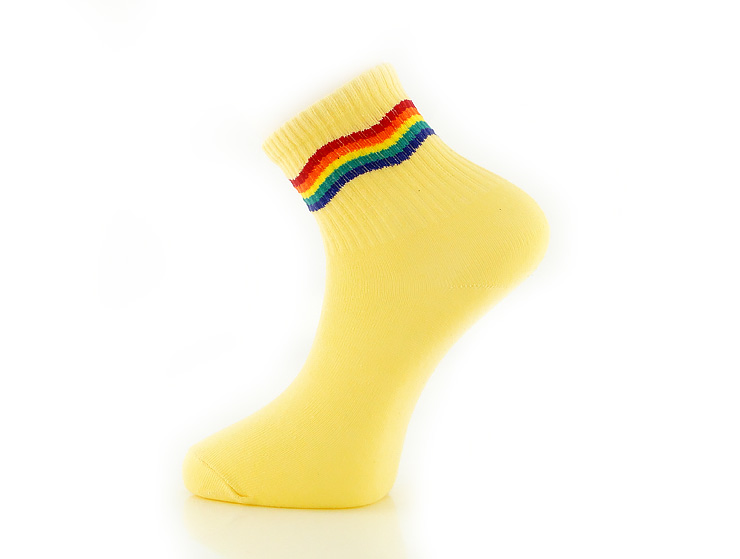 Rainbow Çorap (Sarı)