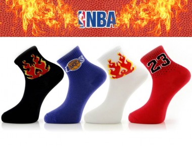 NBA Fire 4'lü Çorap Seti NBA Fire 4'lü Çorap Seti