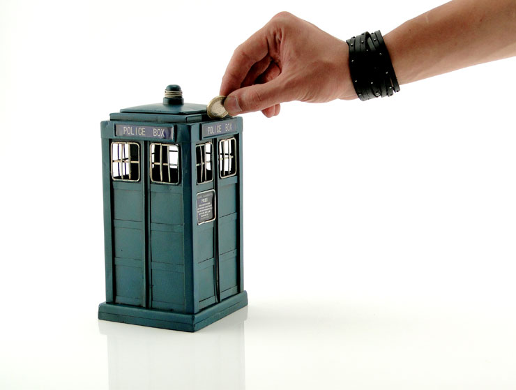 Tardis The Blue Box Metal Kumbara Tardis The Blue Box Metal Kumbara