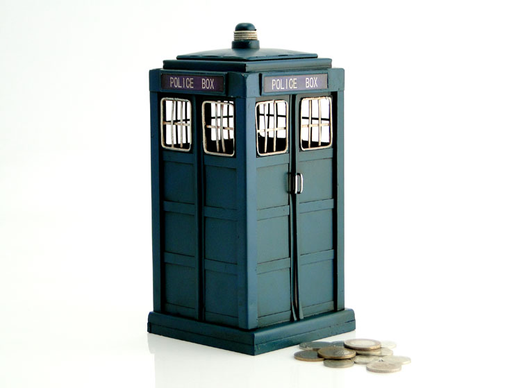Tardis The Blue Box Metal Kumbara Tardis The Blue Box Metal Kumbara