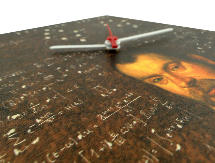 Galileo Galilei Ahşap Duvar Saati