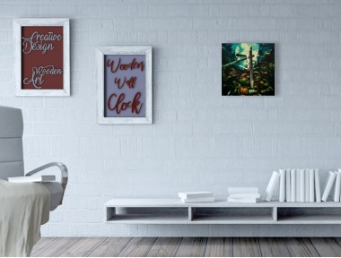 Ninja Turtles Ahşap Duvar Saati Ninja Turtles Ahşap Duvar Saati