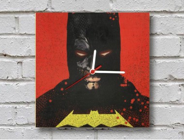 Batman Ahşap Duvar Saati Batman Ahşap Duvar Saati