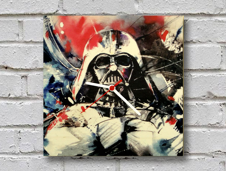Skywalker Ahşap Duvar Saati Skywalker Ahşap Duvar Saati