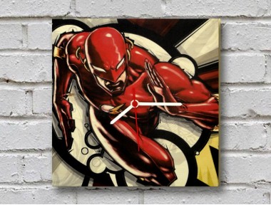 Flash Ahşap Duvar Saati (Pow!) Flash Ahşap Duvar Saati (Pow!)
