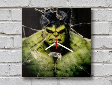 Hulk Ahşap Duvar Saati Hulk Ahşap Duvar Saati