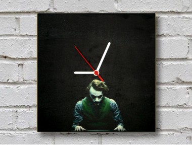 Joker Ahşap Duvar Saati Joker Ahşap Duvar Saati