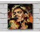 Kurt Cobain Ahşap Duvar Saati Kurt Cobain Ahşap Duvar Saati