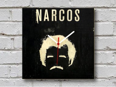 Narcos Ahşap Duvar Saati Narcos Ahşap Duvar Saati