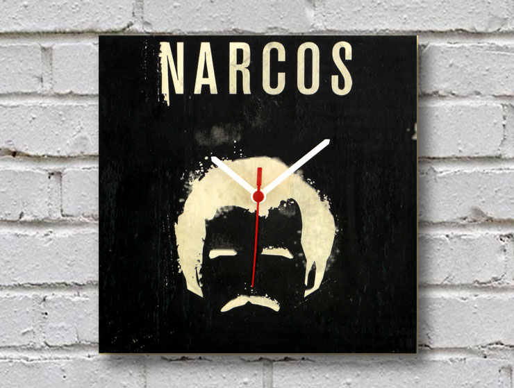 Narcos Ahşap Duvar Saati Narcos Ahşap Duvar Saati