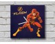 The Flash Ahşap Duvar Saati The Flash Ahşap Duvar Saati