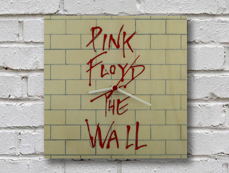 The Wall Ahşap Duvar Saati