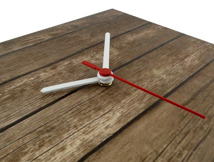 Minimal Tasarımlı Ahşap Duvar Saati