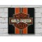 Harley Davidson Ahşap Duvar Saati