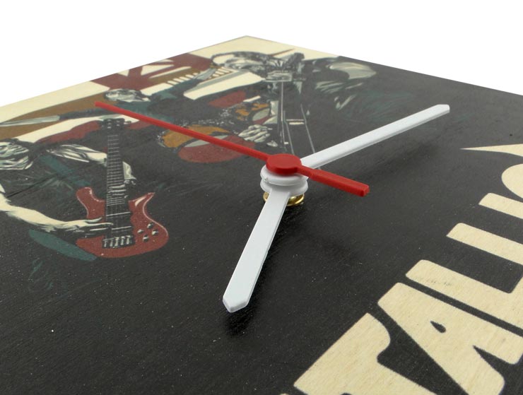 Metallica Ahşap Duvar Saati