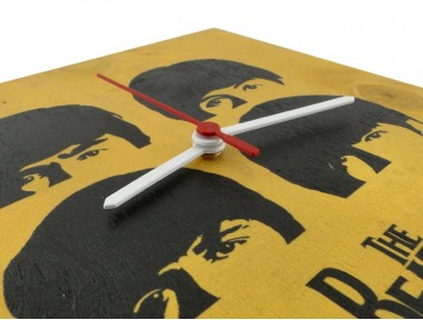 The Beatles Ahşap Duvar Saati The Beatles Ahşap Duvar Saati