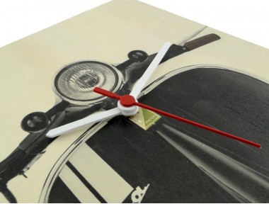 Vespa Ahşap Duvar Saati II