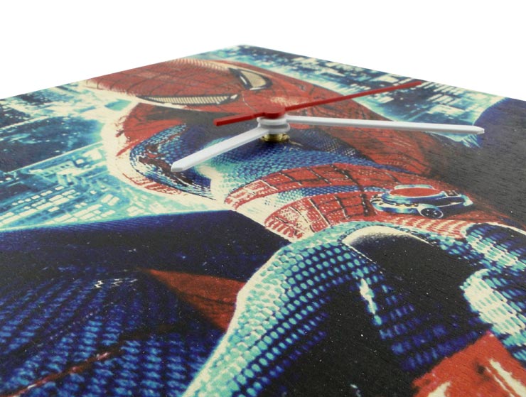 Spiderman Ahşap Duvar Saati Spiderman Ahşap Duvar Saati