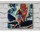 Spiderman Ahşap Duvar Saati Spiderman Ahşap Duvar Saati