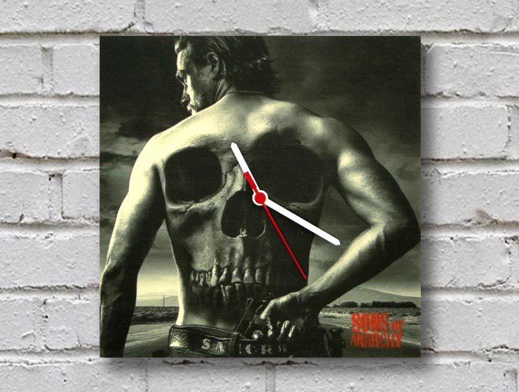 Sons of Anarchy Ahşap Duvar Saati III