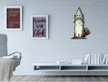 Galata Kulesi Sarkaçlı Duvar Saati Galata Kulesi Sarkaçlı Duvar Saati